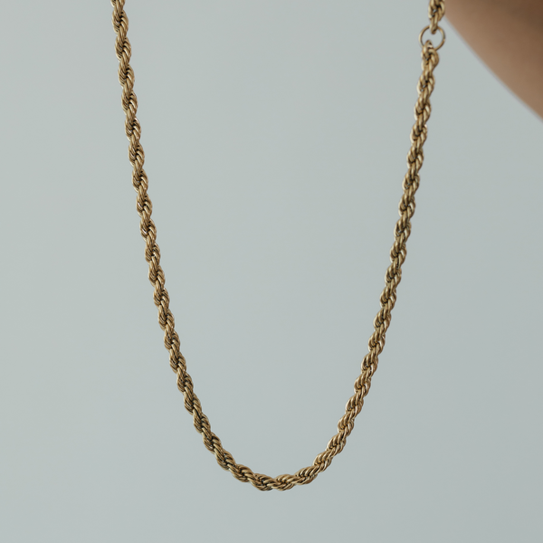 LOR x GIGI PIP Rope Chain Necklace - 6mm – LOR by Cara Loren