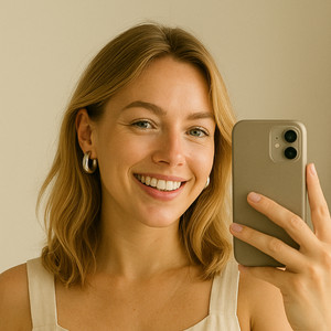 Chunky Vintage Hoop Earrings