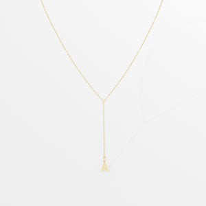 Hanging Initial Necklace